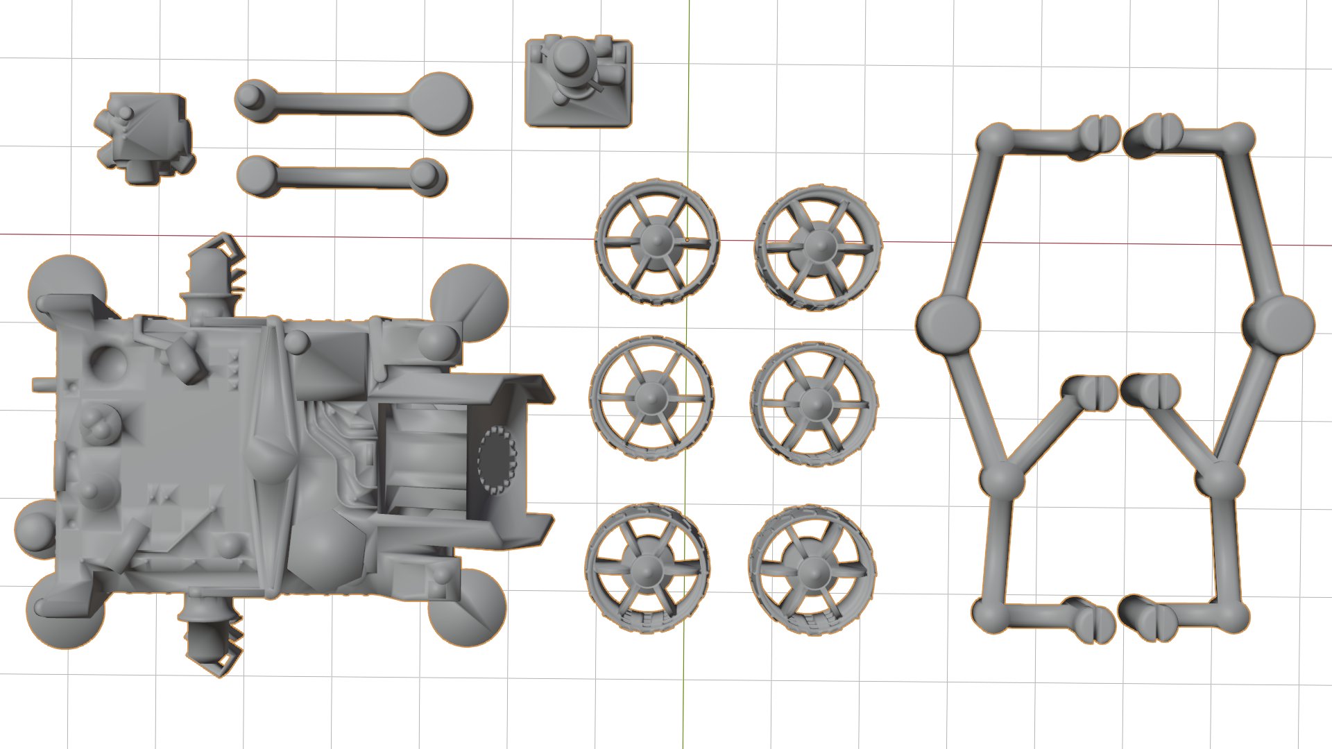 Curiosity Rover (simplified)