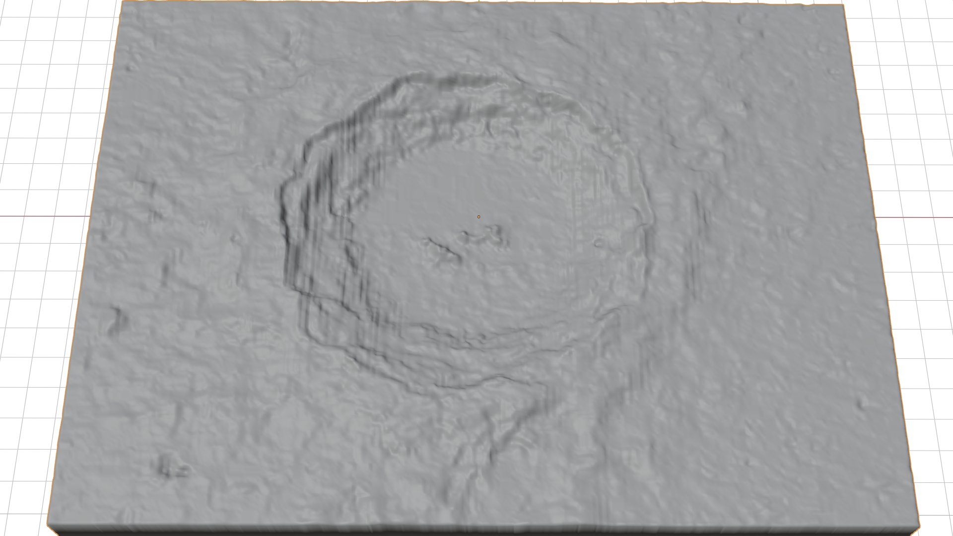 Moon Copernicus Crater